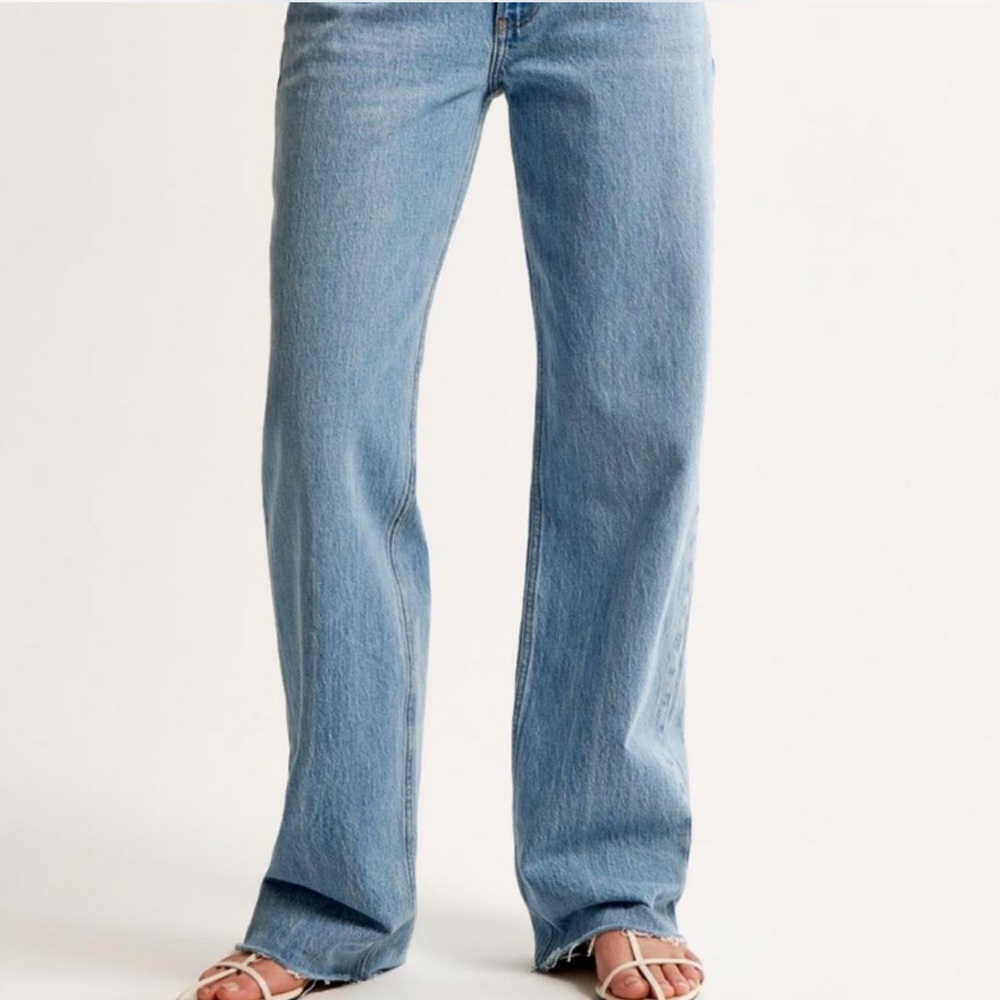 Abercrombie & Fitch Light Blue Flare Jeans